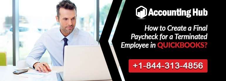 Final Paycheck for a Terminated-Employee